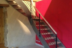 escalier-acier-bois-metal